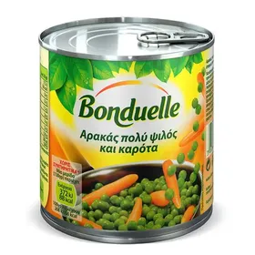Αρακάς BONDUELLE με καρότα baby 400γρ.