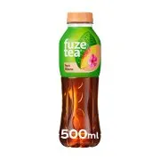 FUZETEA Ice Tea Μαύρο Peach & Hibiscus 500ml