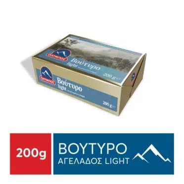 ΟΛΥΜΠΟΣ ΒΟΥΤΥΡΟ LIGHT ΜΕ ΜΕΙΩΜΕΝΑ ΛΙΠΑΡΑ 200g