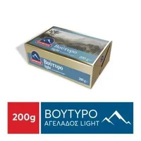 ΟΛΥΜΠΟΣ ΒΟΥΤΥΡΟ LIGHT ΜΕ ΜΕΙΩΜΕΝΑ ΛΙΠΑΡΑ 200g