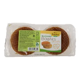 BIO FARMA Βάφλες Μέλι Βιολογικές