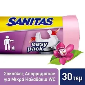 SANITAS GB T-HANDLE WC AROMATIC S 30P