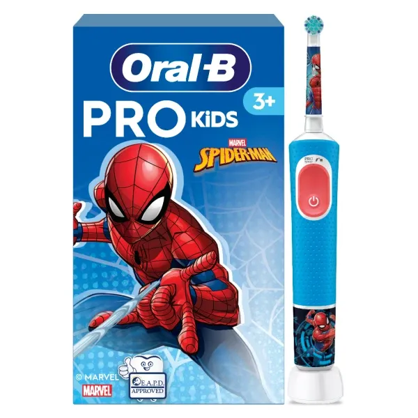 Oral-B Vitality Pro Ηλεκτρική Οδοντόβουρτσα Spider-Man, Για Παιδιά 3+ Ετών