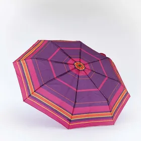 Ομπρέλα RAINY DAYS supermini γυναικεία απλή εμπριμέ, μαύρη