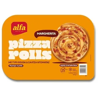 ALFA Pizza Rolls Μαργαρίτα 540g