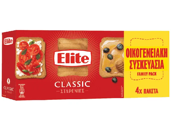 φρυγανιές σίτου 500γρ. ή σίκαλης 360γρ.