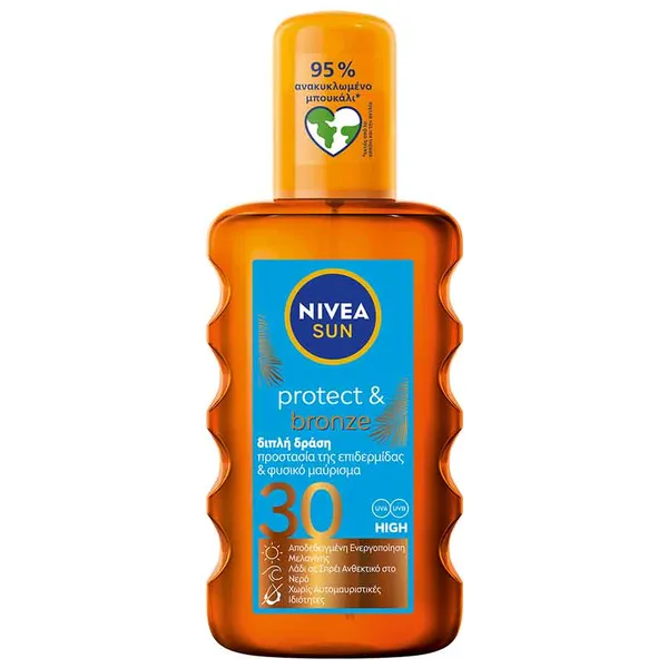 Nivea Sun Protect & Bronze SPF30 200ml