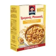 QUAKER Τραγανές Μπουκιές Δημητριακών Απλή Γκρανόλα με Βρώμη 450g