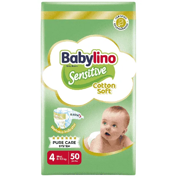 Πάνες Babylino Sensitive Νο4 50τεμ.