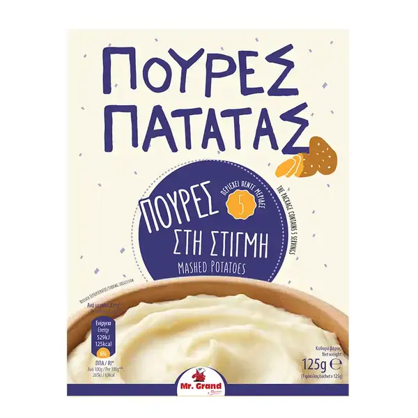 MrGrand Πουρές Πατάτας 125γρ.