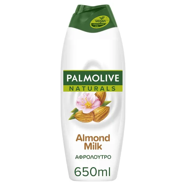 PALMOLIVE NATURALS ALMOND MILK, MILK AND HONEY Shower and Bath Cream 650ml