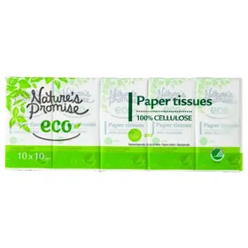 NATURE'S PROMISE Χαρτομάντηλα 3 Φύλλα 10x20.5g