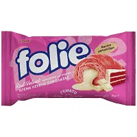Folie Κρουασάν Red Velvet Κρέμα Λευκής Σοκολάτας 85gr