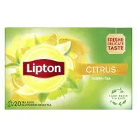 Τσάι Πράσινο Κίτρο Lipton 20 φακ x 1,3 g