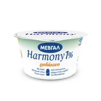 ΜΕΒΓΑΛ Harmony Επιδόρπιο Γιαουρτιού Ροδάκινο 1% 170gr