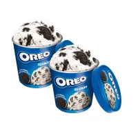 Οικογενιακό Παγωτό Vanilla & Coocies Oreo 2X425 ml 1+1 Δώρο