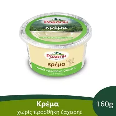 ΡΟΔΟΠΗ ΚΡΕΜΑ ΒΑΝΙΛΙΑ Χ.ΠΡΟΣΘΗΚΗ ΖΑΧΑΡΗΣ 160g