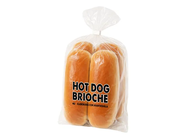 Brioche Hot Dog Buns με βούτυρο