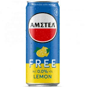 ΑΜΣΤΕΛ Free Lemon Μπίρα Κουτί 330ml