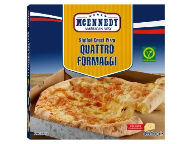 Πίτσα με γεμιστή κρούστα ποικιλία 450 g, 500 g