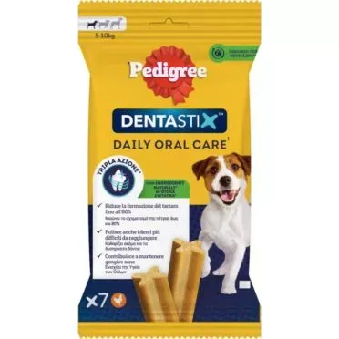 Pedigree® Dentastix™ Small Οδοντική Φροντίδα Σκύλου (7 τμχ) 110g