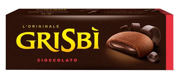 Μπισκότα με Γέμιση Κρέμα Κακάο Vicenzi Grisbi (135g)