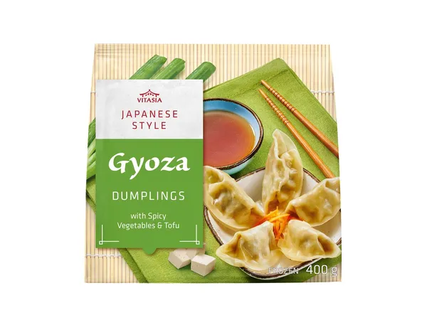 Gyoza με καυτερή γέμιση λαχανικών