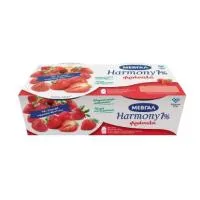 Επιδόρπιο Γιαουρτιού Harmony 1% λιπαρά Φράουλα Μεβγάλ 2x170g