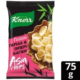 Knorr Asia Τσίπς Γαρίδας  Πιπέρι Καγιέν 75γρ.