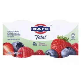 ΦΑΓΕ TOTAL 2% ΦΡ. ΔΑΣΟΥΣ 2X150g