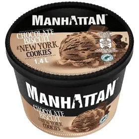 choco & new york cookies παγωτό