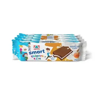 SMART Γαλακτοκέικ Μέλι 4x28g