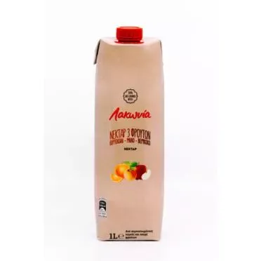 ΛΑΚΩΝΙΑ ΝΕΚΤΑΡ 3 ΦΡΟΥΤΩΝ 100CL