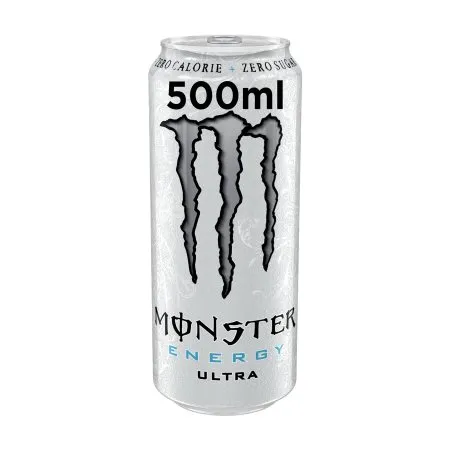MONSTER Energy Ενεργειακό Ποτό Ultra Χωρίς ζάχαρη 500ml