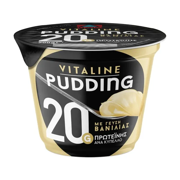 VITALINE Επιδόρπιο Γάλακτος Πρωτείνης Πουτίγκα Σοκολάτα