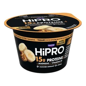 Hipro Επιδόρπιο Γιαουρτιού Φυστικοβουτυρο-Μπανάνα 160gr