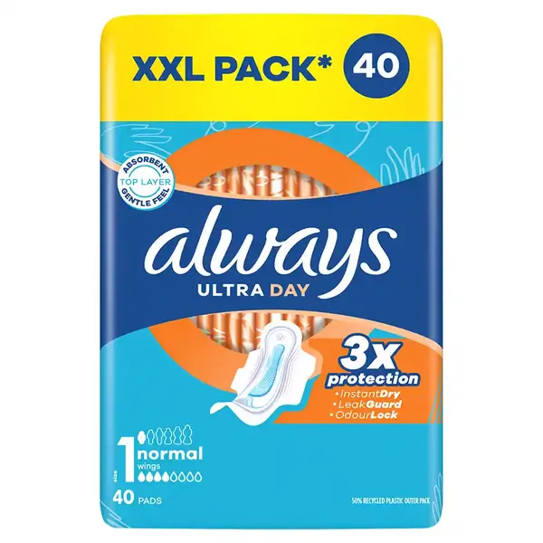 Always Ultra Normal Plus Giga Pack 40τεμ