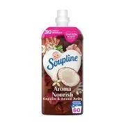 Soupline Aroma Καρύδα & Λευκά Άνθη Συμπυκνωμένο Υγρό Μαλακτικό Ρούχων 1260ml (60 μεζούρες)
