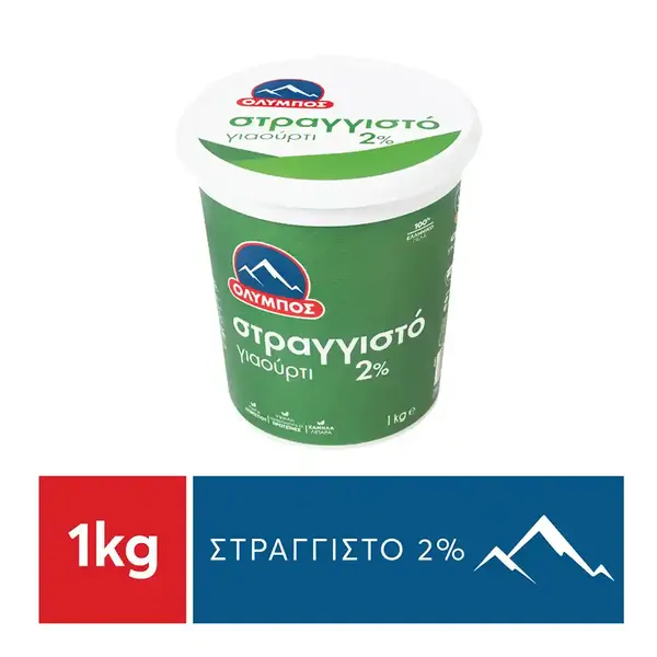 Γιαούρτι στραγγιστό 5% λιπ. 1κιλό
