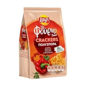 LAYS Crackers Πολύσπορα με Πάπρικα και Μυρωδικά 80g