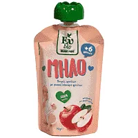 Ευ Bio Organic Food Πουρές Φρούτων Μήλο 90gr