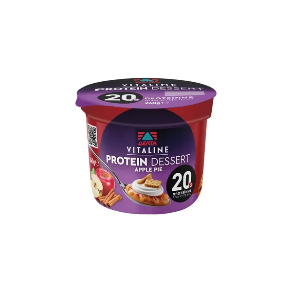 Δέλτα Vitaline Protein Dessert Apple 240g