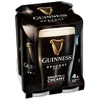 Guinness Μαύρη Μπίρα Κουτί 4x440ml