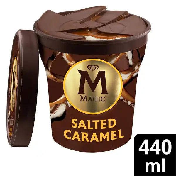 Algida Magic Παγωτό Double Caramel 311γρ./440ml.