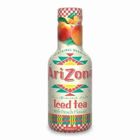 Arizona Κρύο Τσάι Με Ροδάκινο Χωρίς Ζάχαρη 450ml.