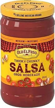 Σάλτσα OLD EL PASO Thick 'N Chunky mild n hot 226gr