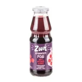 HCS ΧΥΜΟΣ ΡΟΔΙ CRANBERRY ΖΩΗ 330ML
