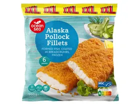 Μπακαλιάρος Pollock φιλέτο παναρισμένος XXL