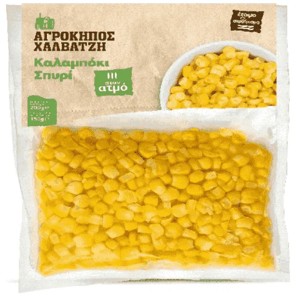ΑΓΡΟΚΗΠΟΣ καλαμπόκι σπυρί στον ατμό 200g