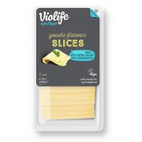 Violife Νηστήσιμο Αναπλήρωμα Τυριού Με Γεύση Gouda Σε Φέτες 140gr